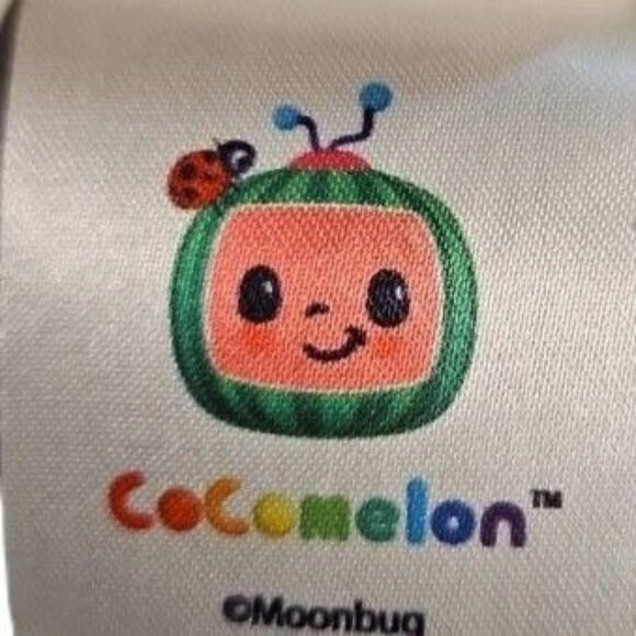 Cocomelon Plush Toy 10" Watermelon Design W/ Ladybug Embroidery Polyester Soft C - Picture 6 of 6